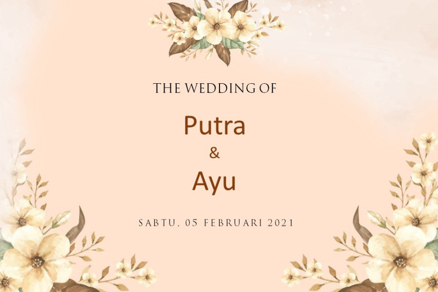 Watercolor Invitation