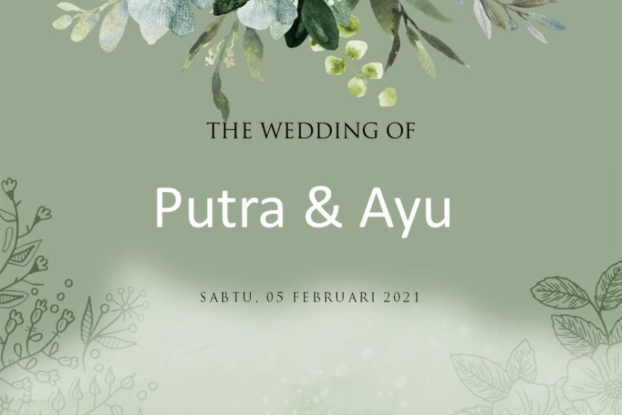 Green Leaves Invitation