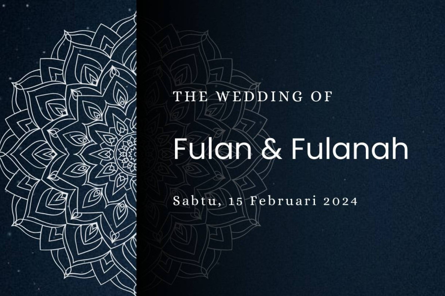 Mandala Luxury Wedding Invitation