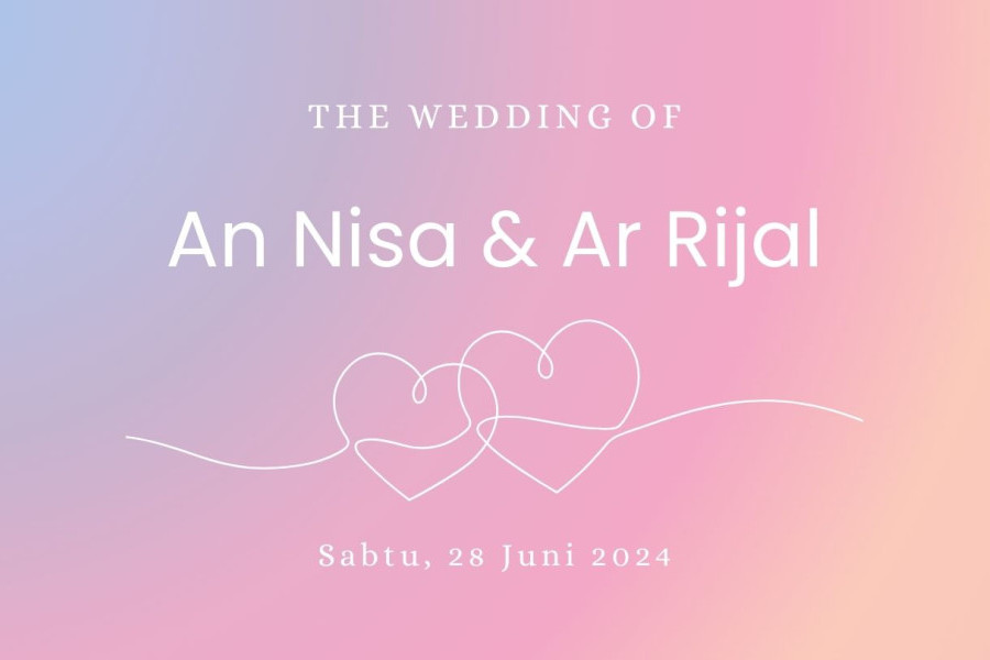 Love of Us Wedding Invitation
